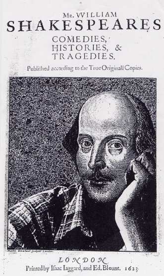 a picture of a casual Mr William Shakespeare